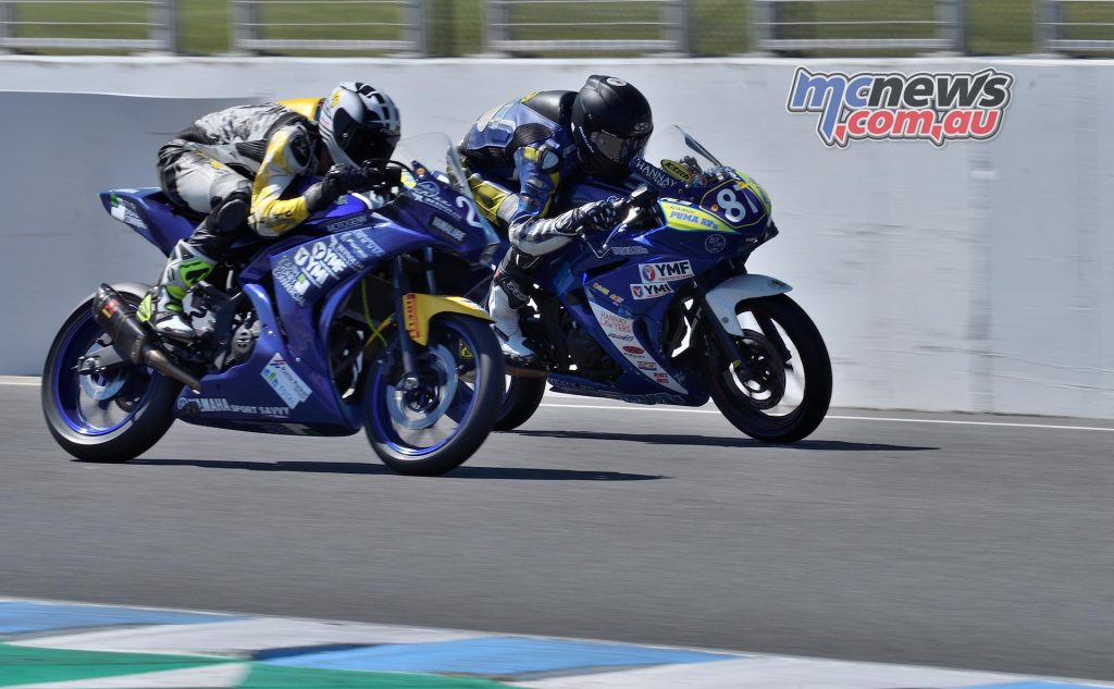 ASBK Rnd Phillip Island RM R Hunter Ford Zac Levy ASBK Rnd Phillip Island RM R Hunter Ford Zac Levy