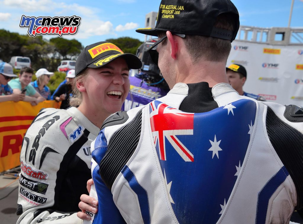 ASBK Rnd Phillip Island RM SS Tayla Relph tom Bramich ASBK Rnd Phillip Island RM SS Tayla Relph tom Bramich