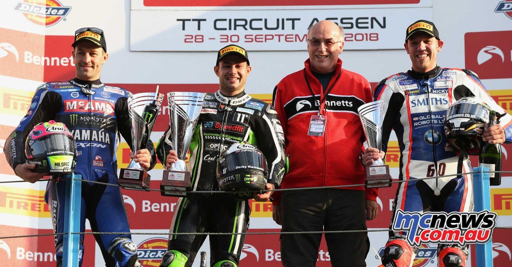 BSB Rnd Assen Superbike Podium Race ImageDyeomans