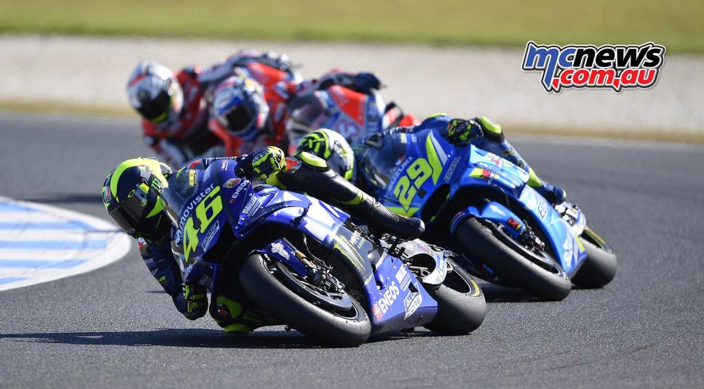 MotoGP Australia Rossi Iannone Dovi