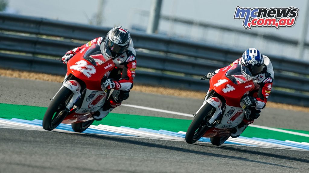 Asia Talent Cup Rnd Thailand R Agung Fachrul Takuma Matsuyama ZA Asia Talent Cup Rnd Thailand R Agung Fachrul Takuma Matsuyama ZA