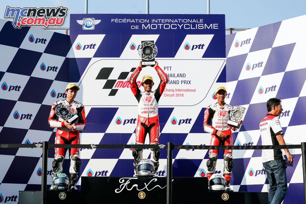 Asia Talent Cup Rnd Thailand R Podium DSC