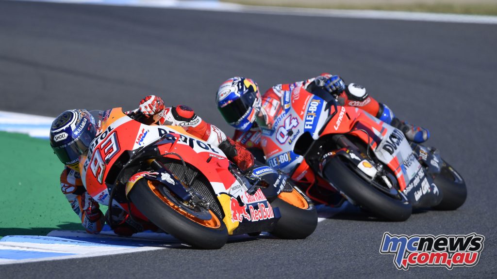 MotoGP Japan Sun Marquez Dovizioso