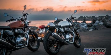 Royal Enfield Interceptor Continental GT Scene