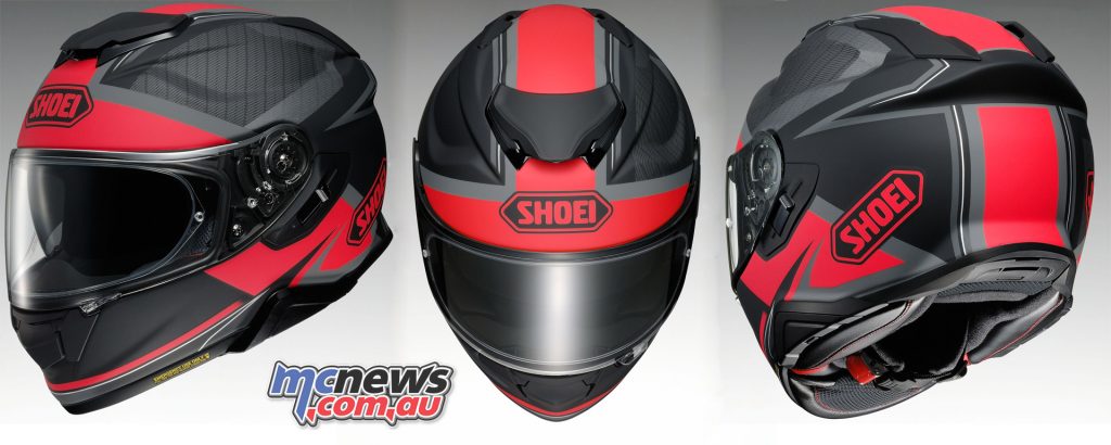 Shoei GT Air II Sena Ready Helmet AFFAIR TC Shoei GT Air II Sena Ready Helmet AFFAIR TC