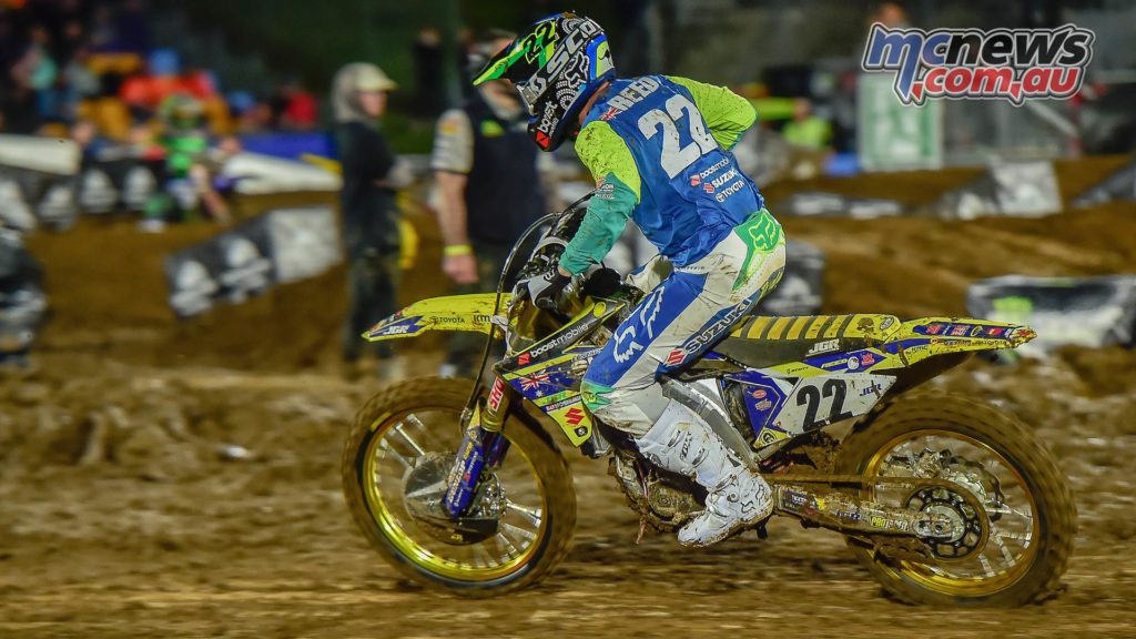 AUS X Open International Supercross FIM Oceania Championship SX Chad Reed