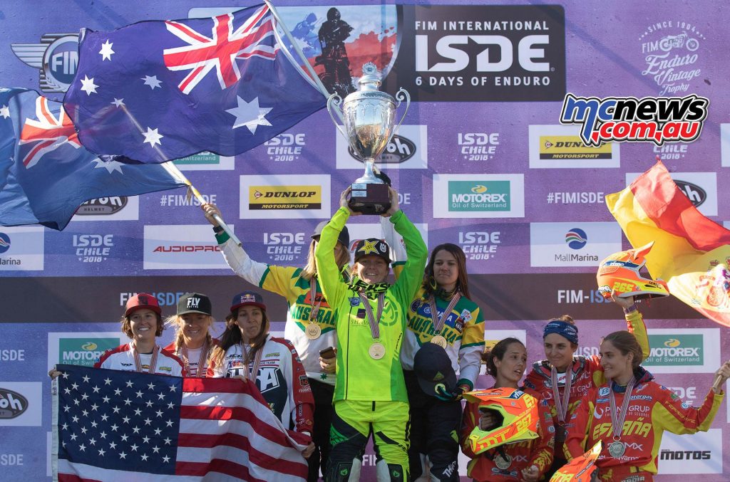 ISDE Womens Australia Trophy ImageJohnPearson ISDE Womens Australia Trophy ImageJohnPearson