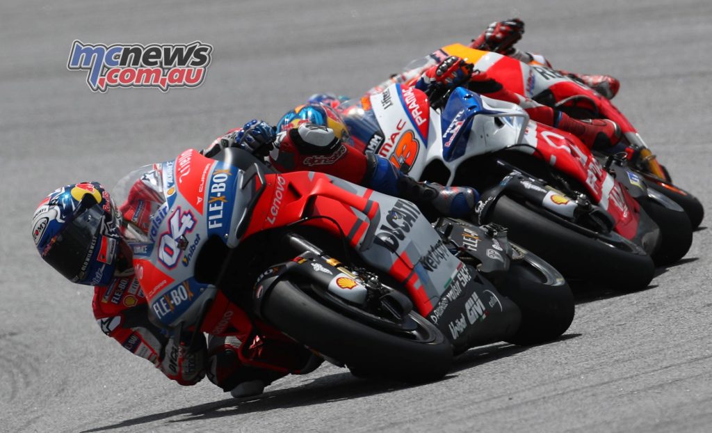 MotoGP Malaysia Race Dovizioso Miller