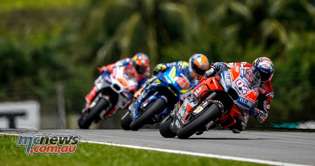 MotoGP Malaysia Race Dovizioso Rins Miller