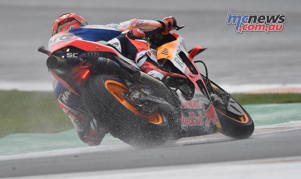 MotoGP Valencia Fri Marc Marquez