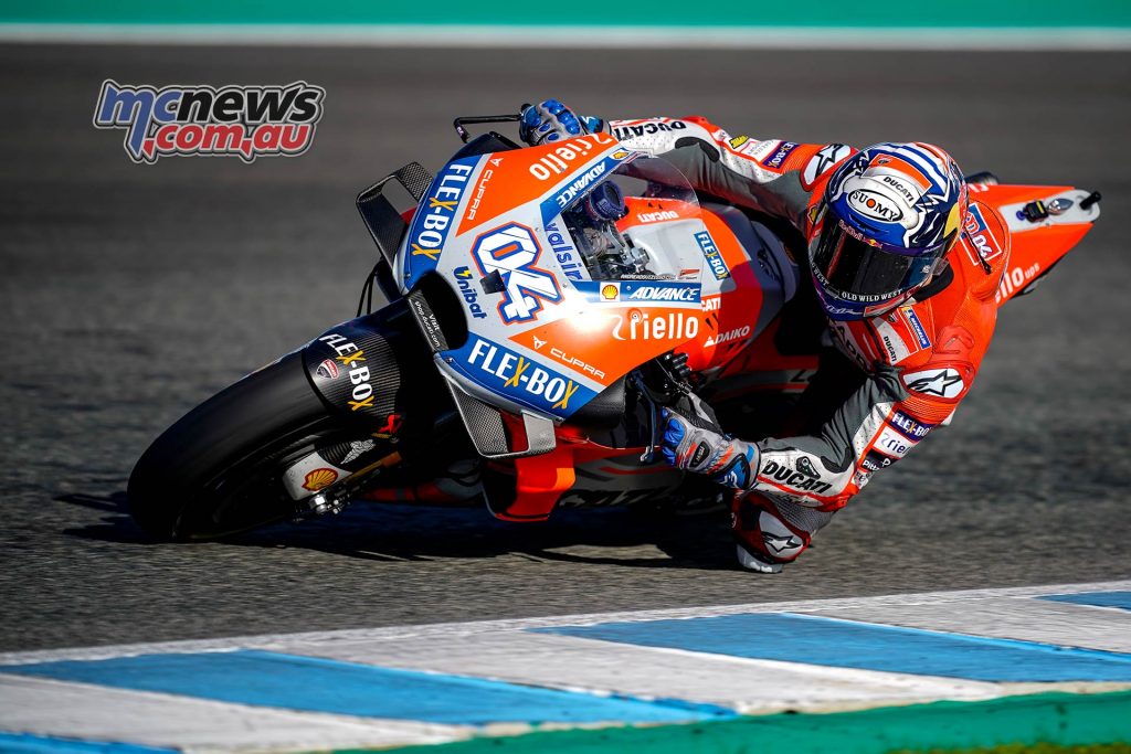 MotoGP Test Jerez Nov Day Andrea Dovizioso