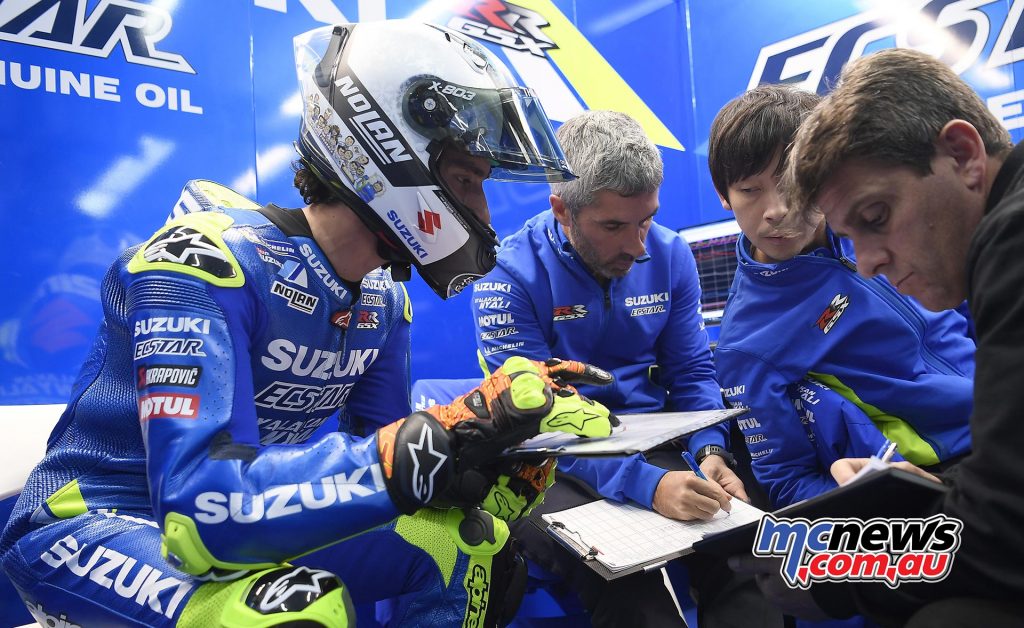 MotoGP Test Valencia Day Alex Rins MotoGP Test Valencia Day Alex Rins