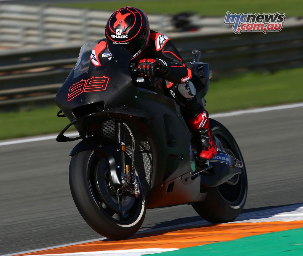 MotoGP Valencia Test Lorenzo GPT AN