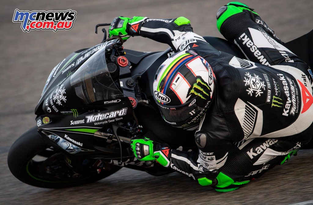 WSBK Test Aragon Leon Haslam