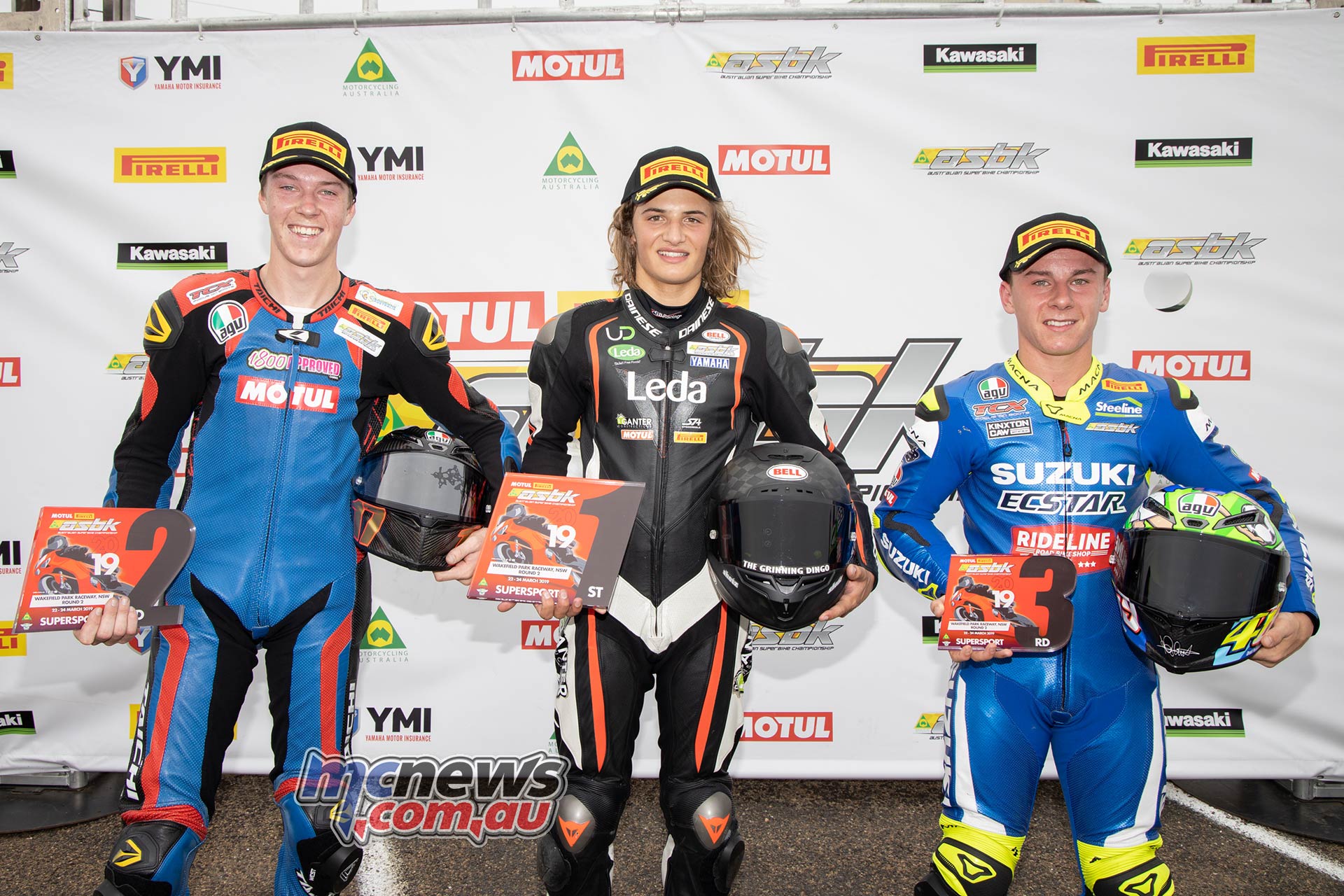 ASBK TBG ASBK Round Wakefield Park SS Sunday Nic Liminton Round Podium Broc Pearson Tom Toparis Reid Battye A ASBK TBG ASBK Round Wakefield Park SS Sunday Nic Liminton Round Podium Broc Pearson Tom Toparis Reid Battye A