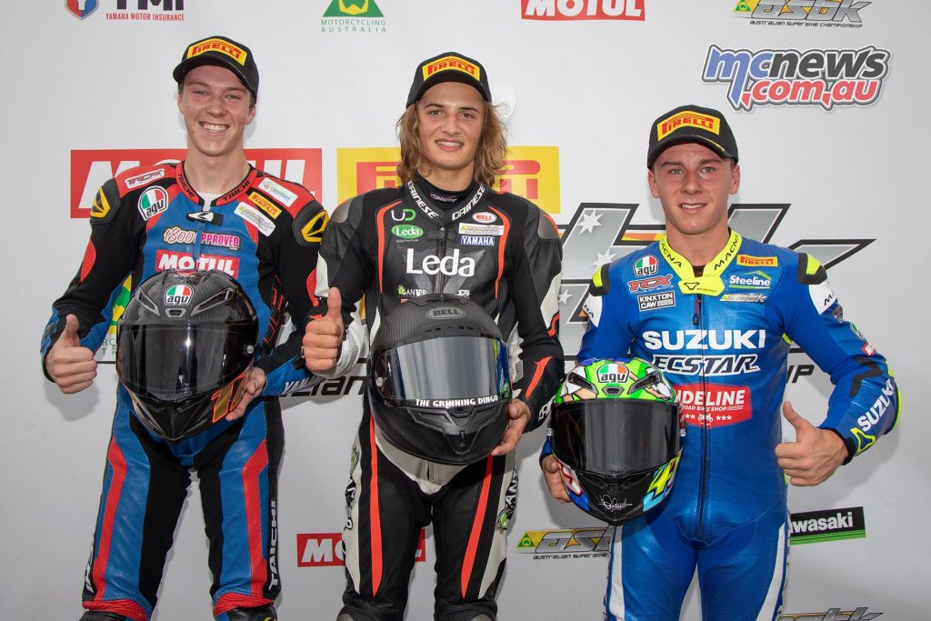 ASBK TBG ASBK Round Wakefield Park Supersport QP Toparis Pearson Battye A