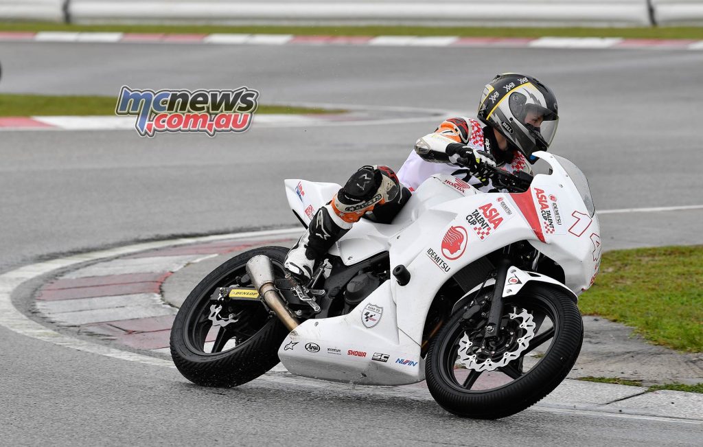 Asia Talent Cup Selections Harrison Voight