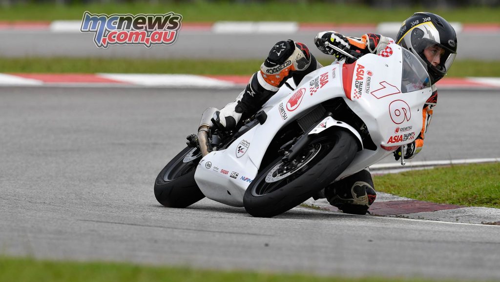 Asia Talent Cup Selections Harrison Voight