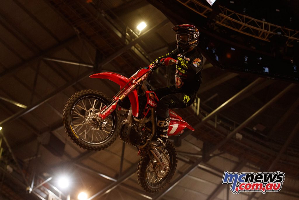 Australian Supercross Penrite Honda Justin Brayton