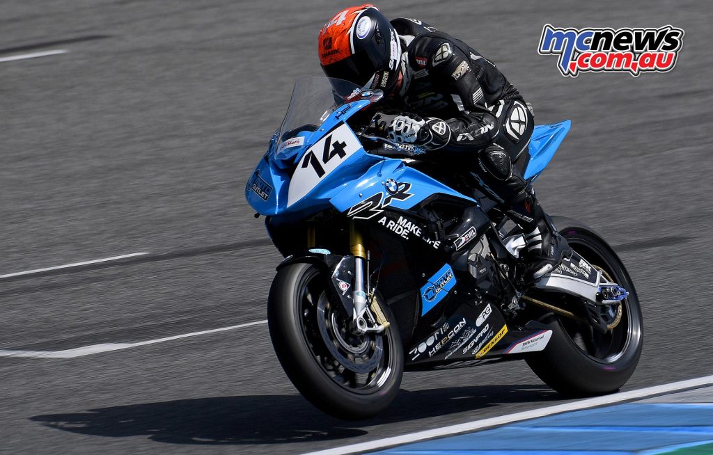 ARRC Test Superbike Glenn Allerton