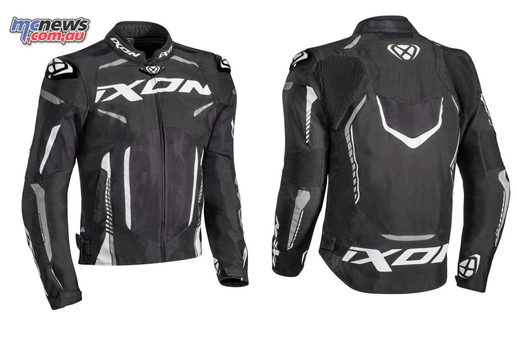 Ixon Gyre Jacket noir blanc face Ixon Gyre Jacket noir blanc face