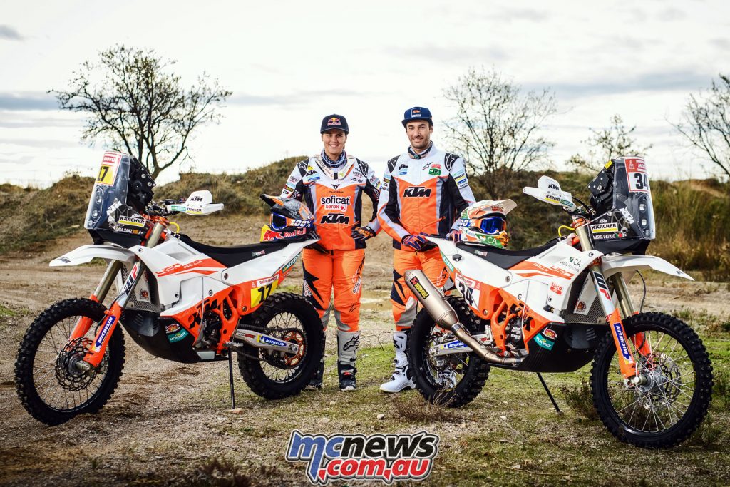 Laia Sanz Mario Patrao KTM RALLY Rally Team Laia Sanz Mario Patrao KTM RALLY Rally Team