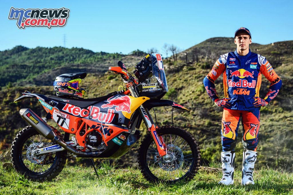 Luciano Benavides KTM RALLY Rally Team Shoot