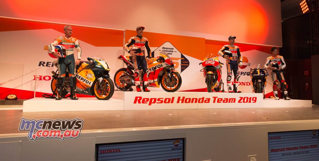 MotoGP Repsol HRC Launch Platform