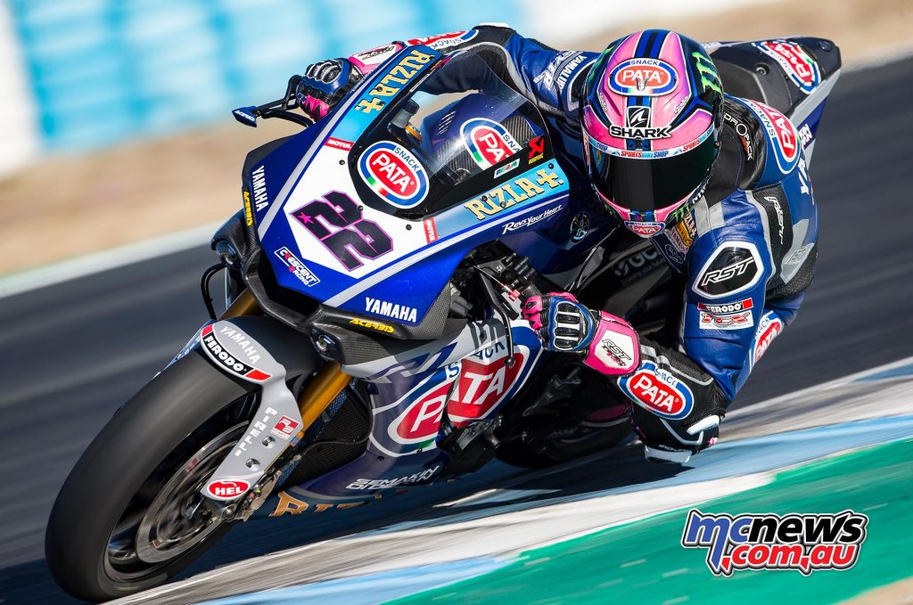 WSBK Test Jerez Day Alex Lowes