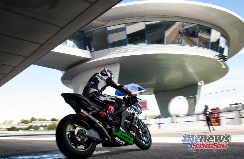 WSBK Test Jerez Day Jonathan Rea