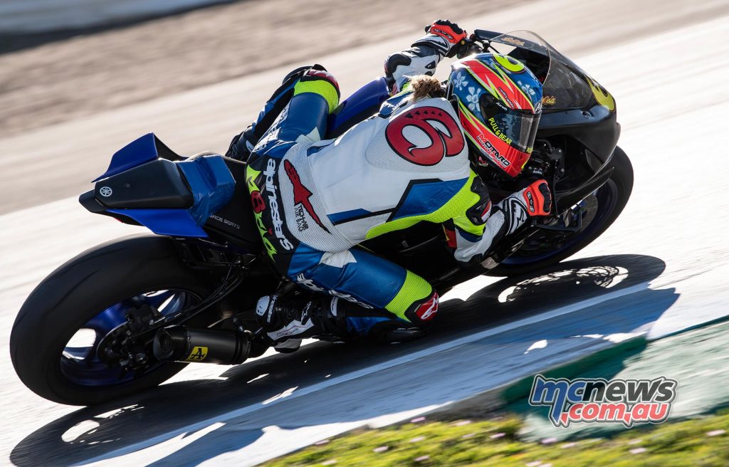 WSBK Test Jerez Day Maria Herrera