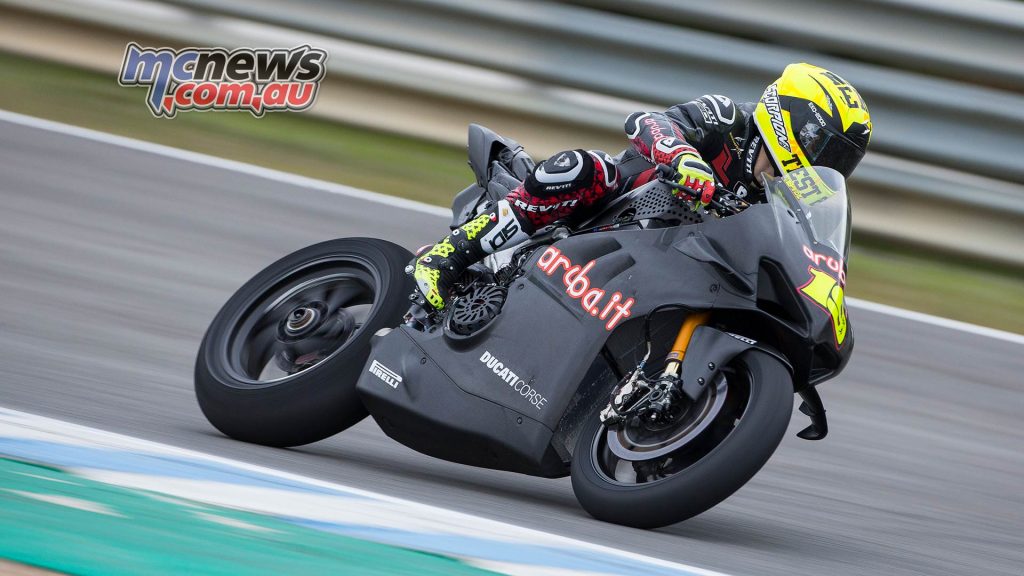 WSBK Test Jerez Alvaro Bautista