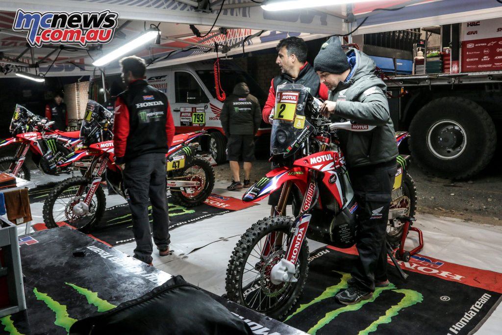 Dakar Monster Energy Honda rz