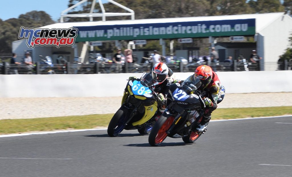 ASBK Round Phillip Island SS Saturday Rob Mott Luke Power Max Stauffer