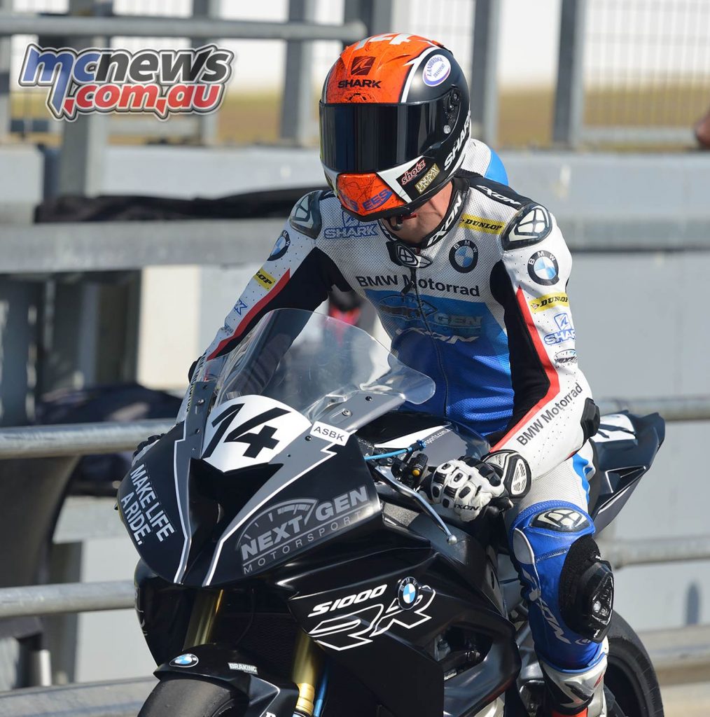 ASBK Testing SB Phillip Island Rob Mott Glenn ALLERTON