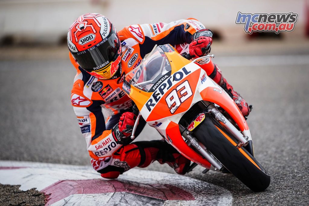 Marc Marquez Shoulder Test