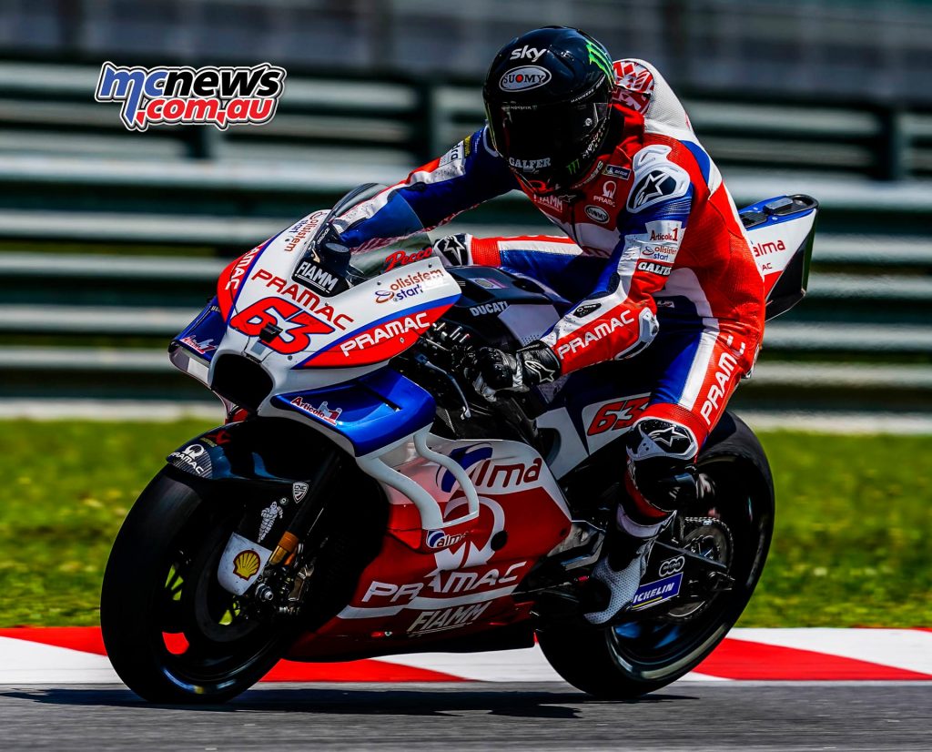 MotoGP Sepang Test Day Pecco Bagnaia