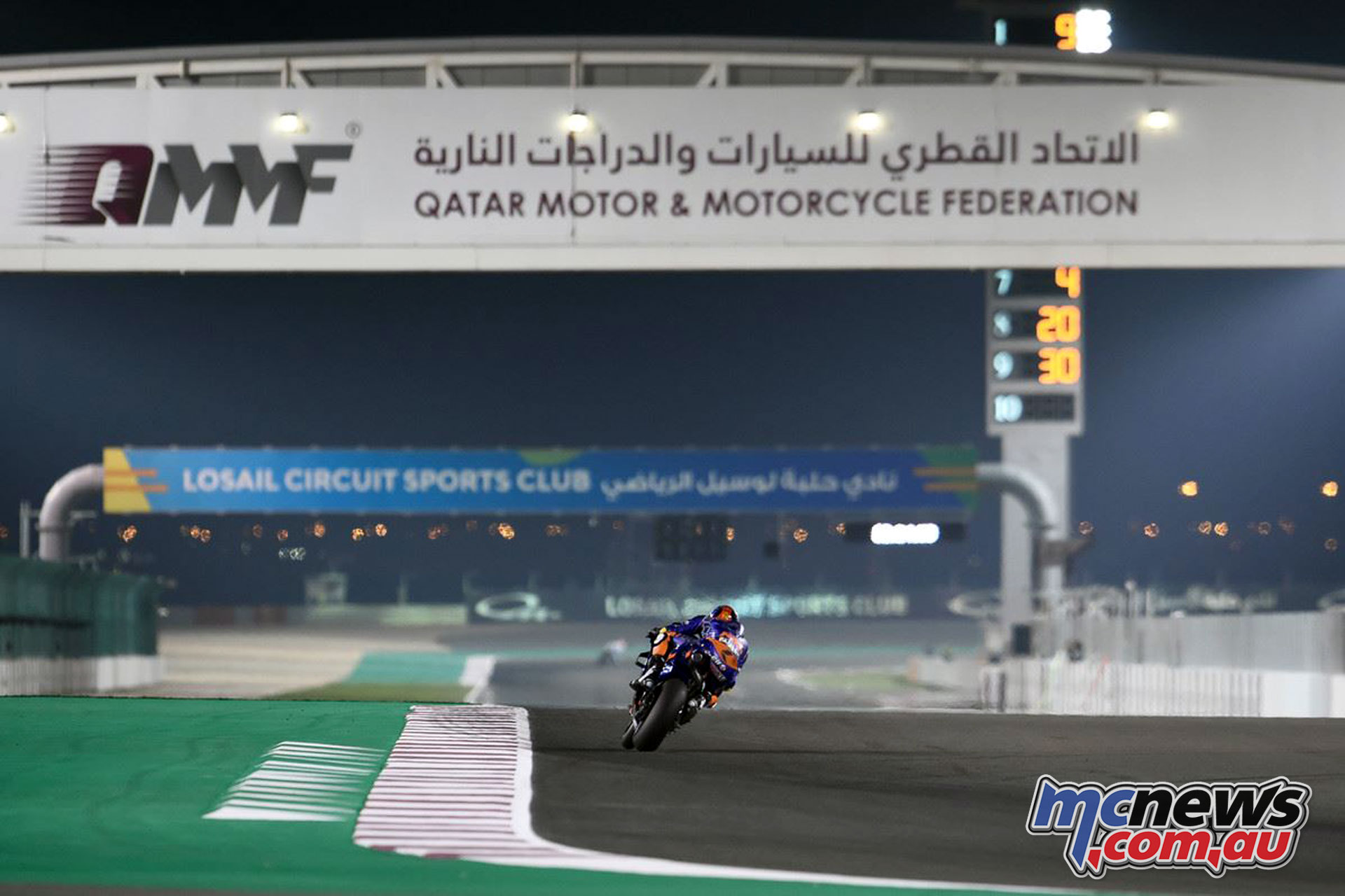MotoGP Test Qatar Day Hazifh Syahrin