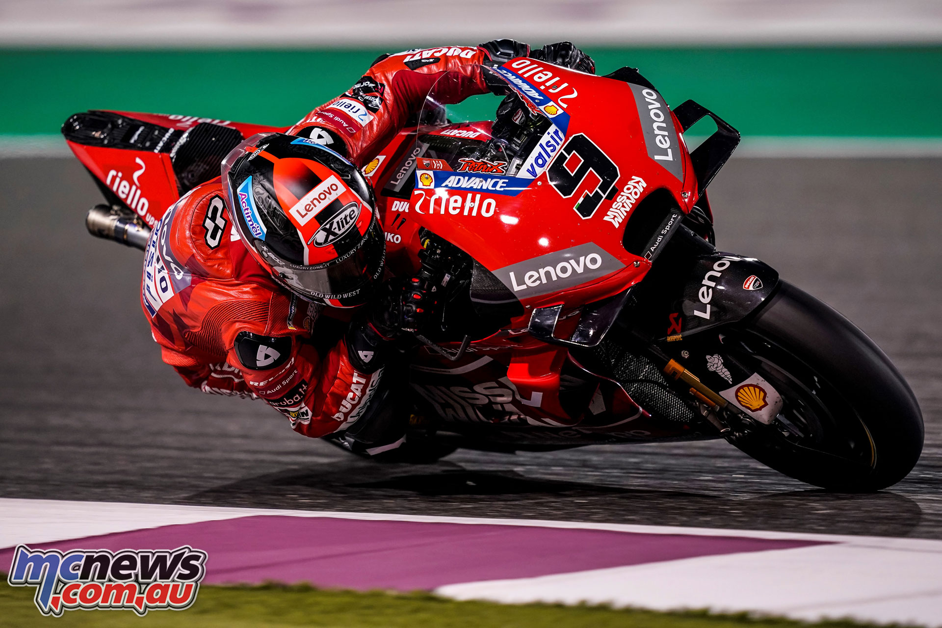 MotoGP Test Qatar Day petrucci UC