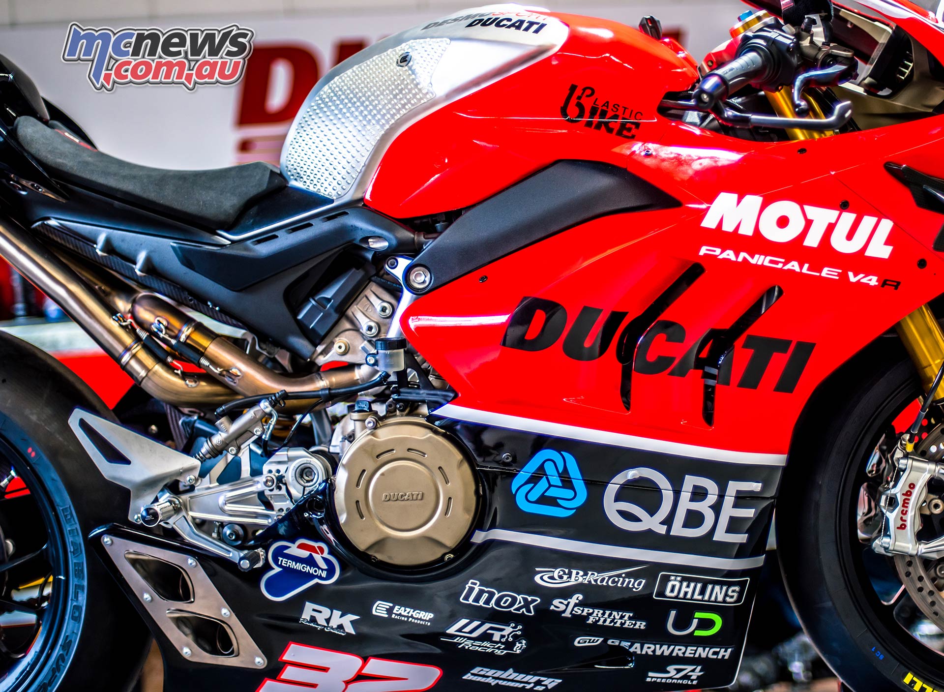DesmoSport Ducati Panigale V R Troy Bayliss