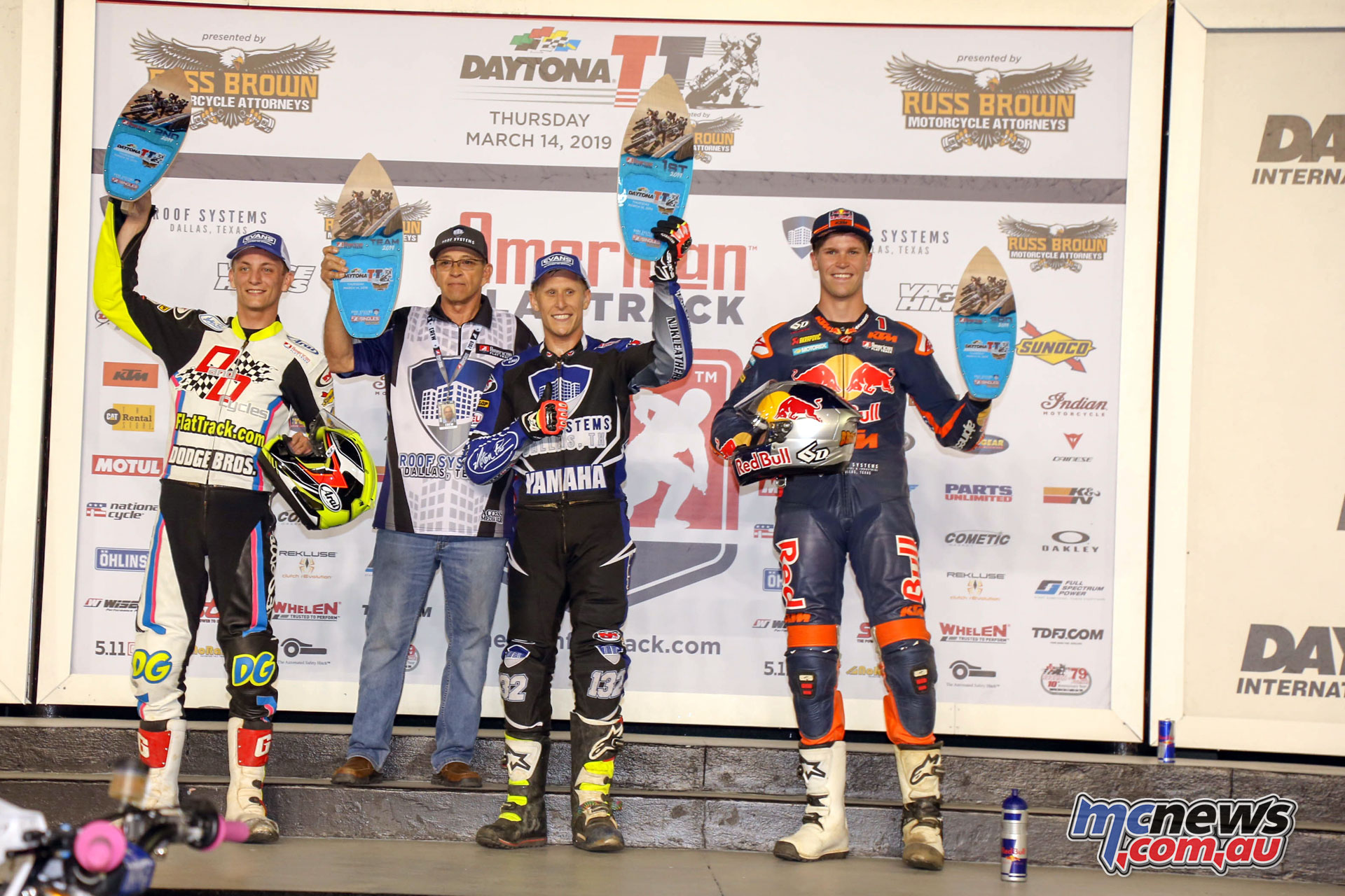 AFT Daytona TT Singles Podium ERV