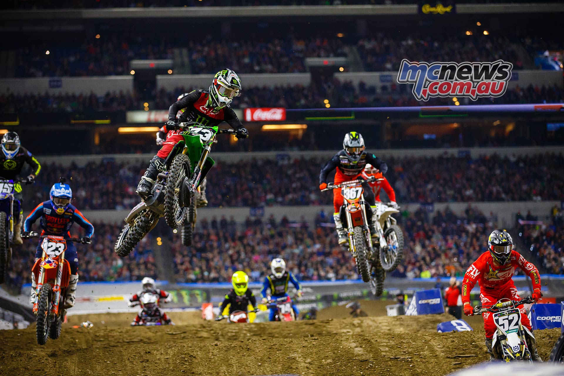 AMA SX Rnd Indy Starts Davalos JK SX Indy AMA SX Rnd Indy Starts Davalos JK SX Indy