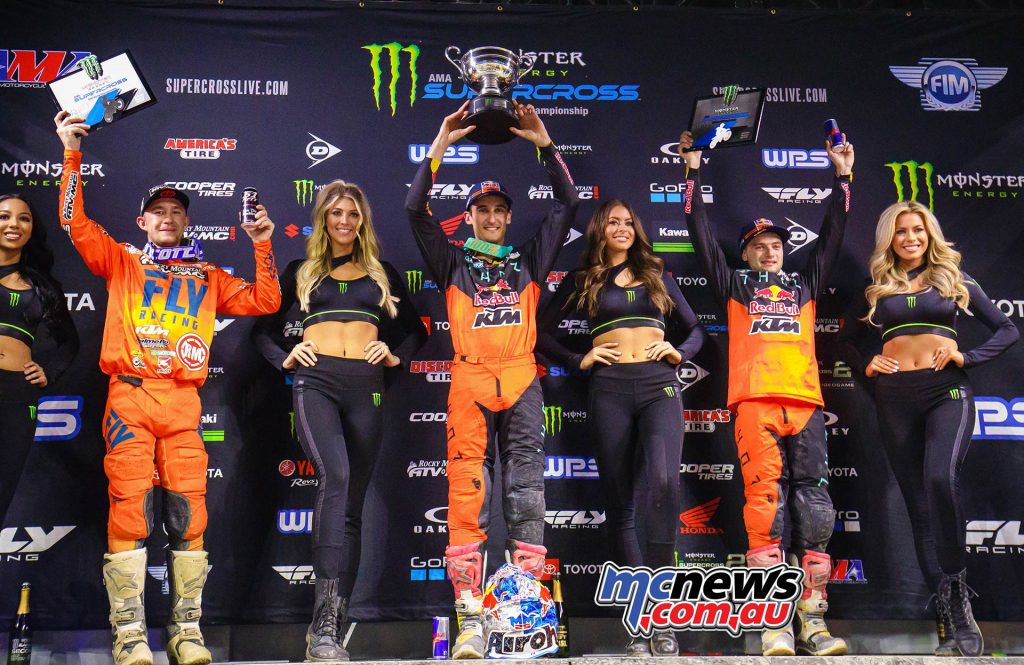 AMA SX Rnd Indy Podium JK SX Indy