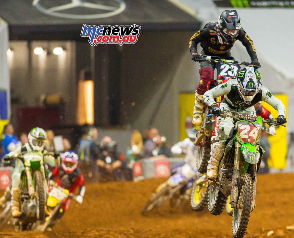 AMA SX Rnd Atlanta Forkner Sexton Multiple JK SX Atlanta