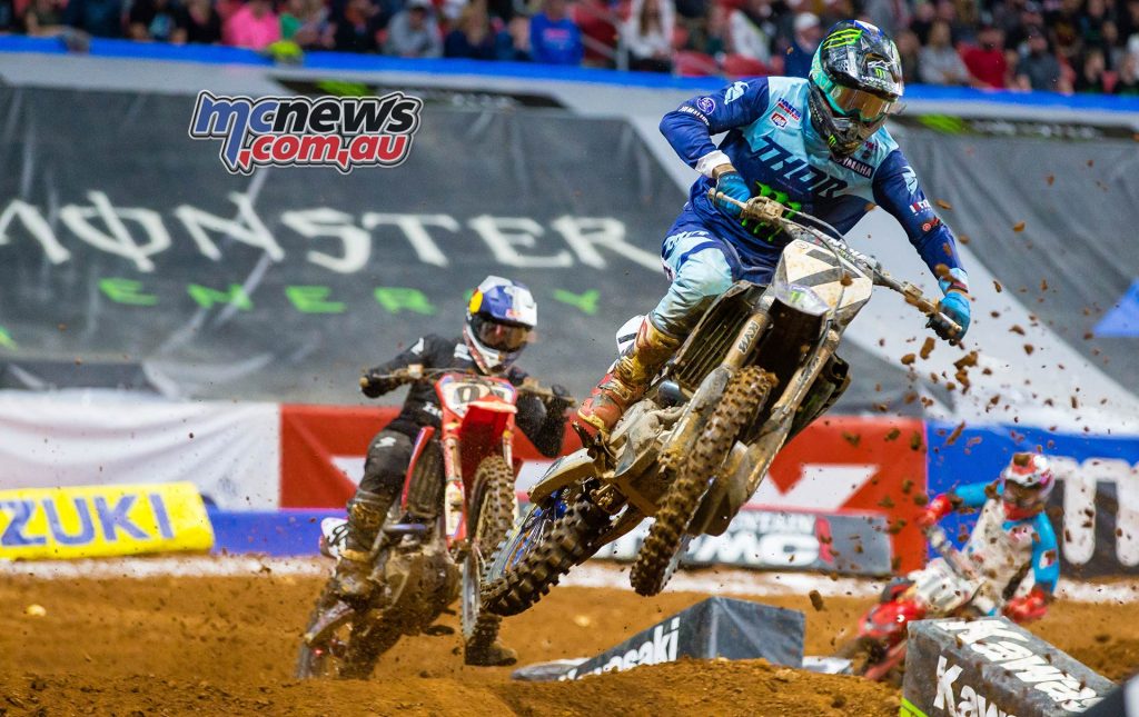 AMA SX Rnd Atlanta Plessinger Roczen Multiple JK SX Atlanta