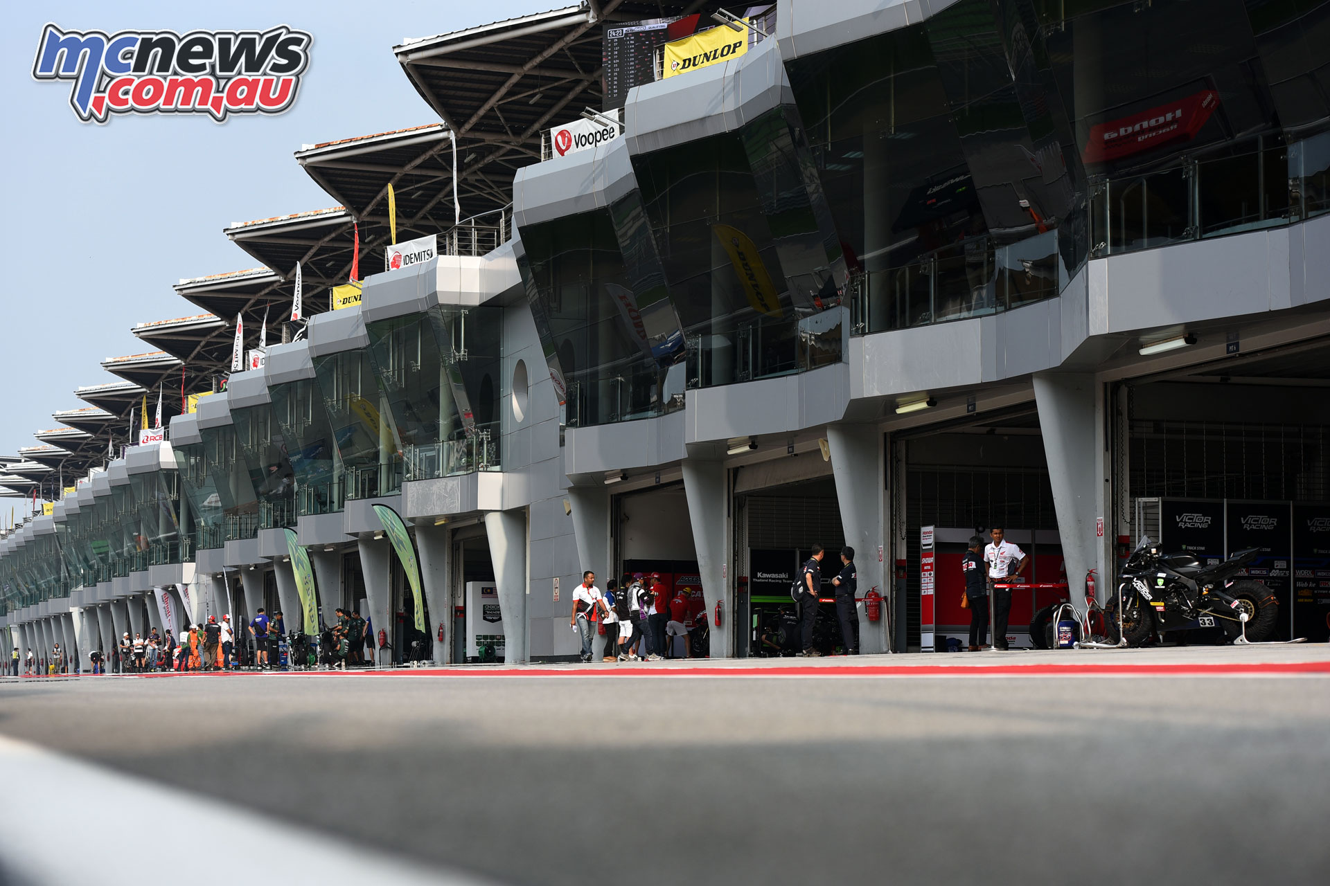 ARRC Rnd Sepang Pit Lane ARRC