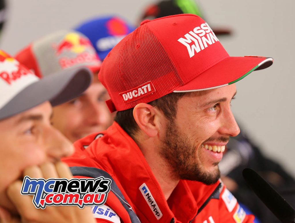 MotoGP Qatar PresserDovizioso MotoGP Qatar PresserDovizioso