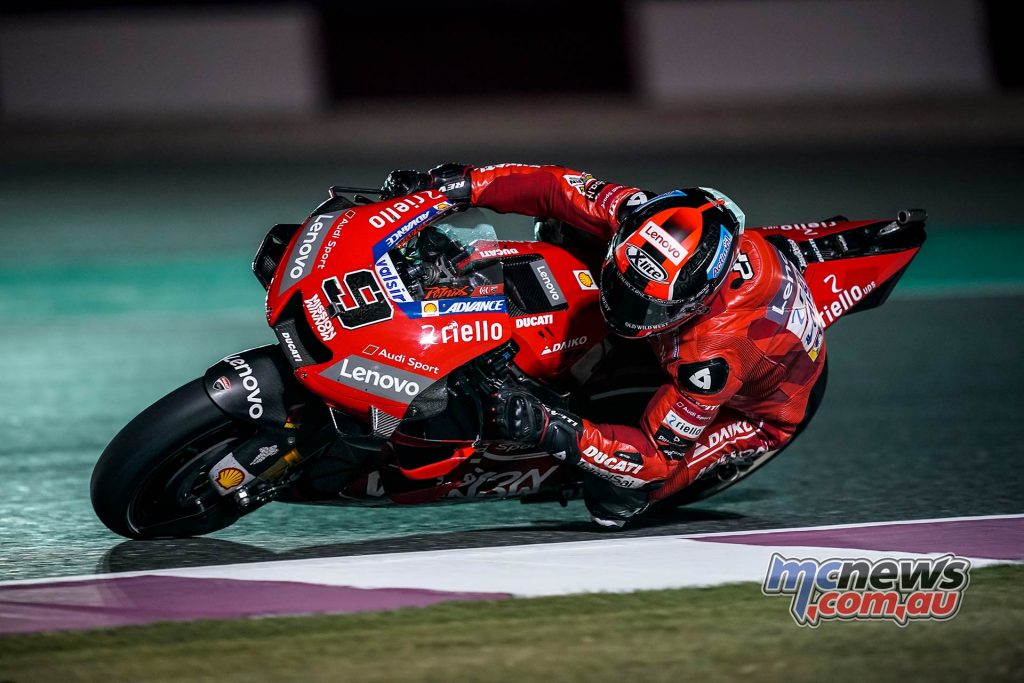 MotoGP Rnd Qatar Qualifying Petrucci