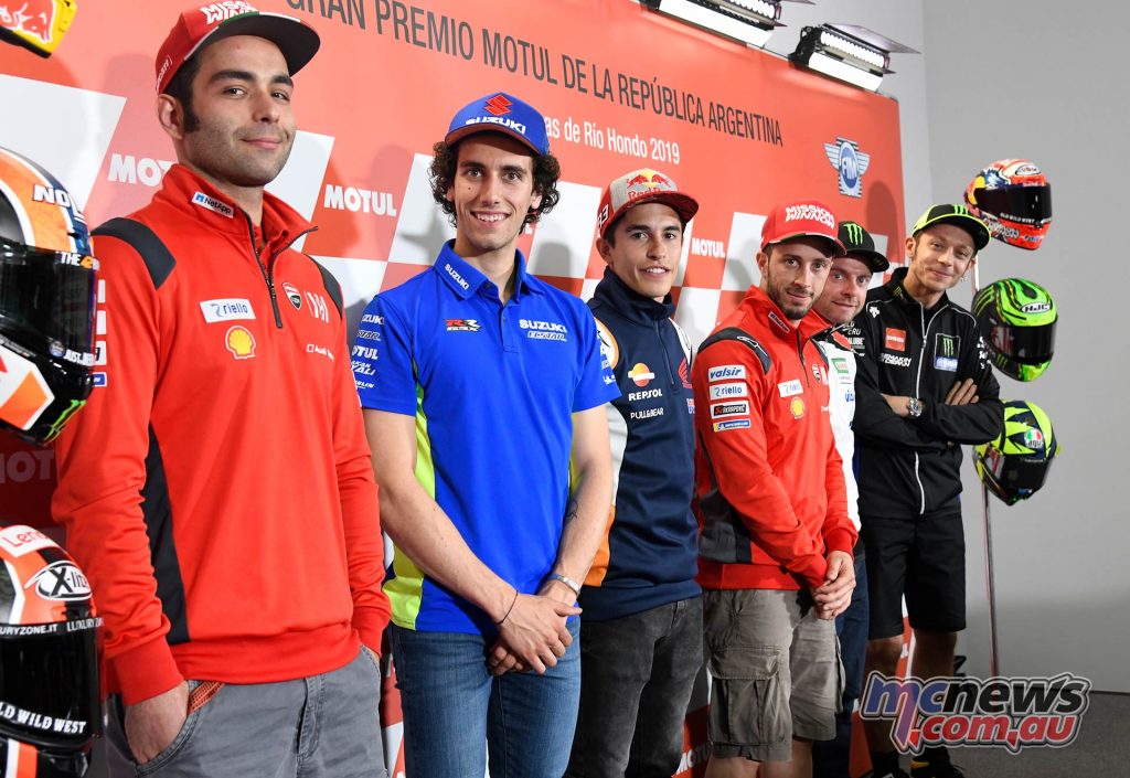 MotoGP Rnd PressConf Riders