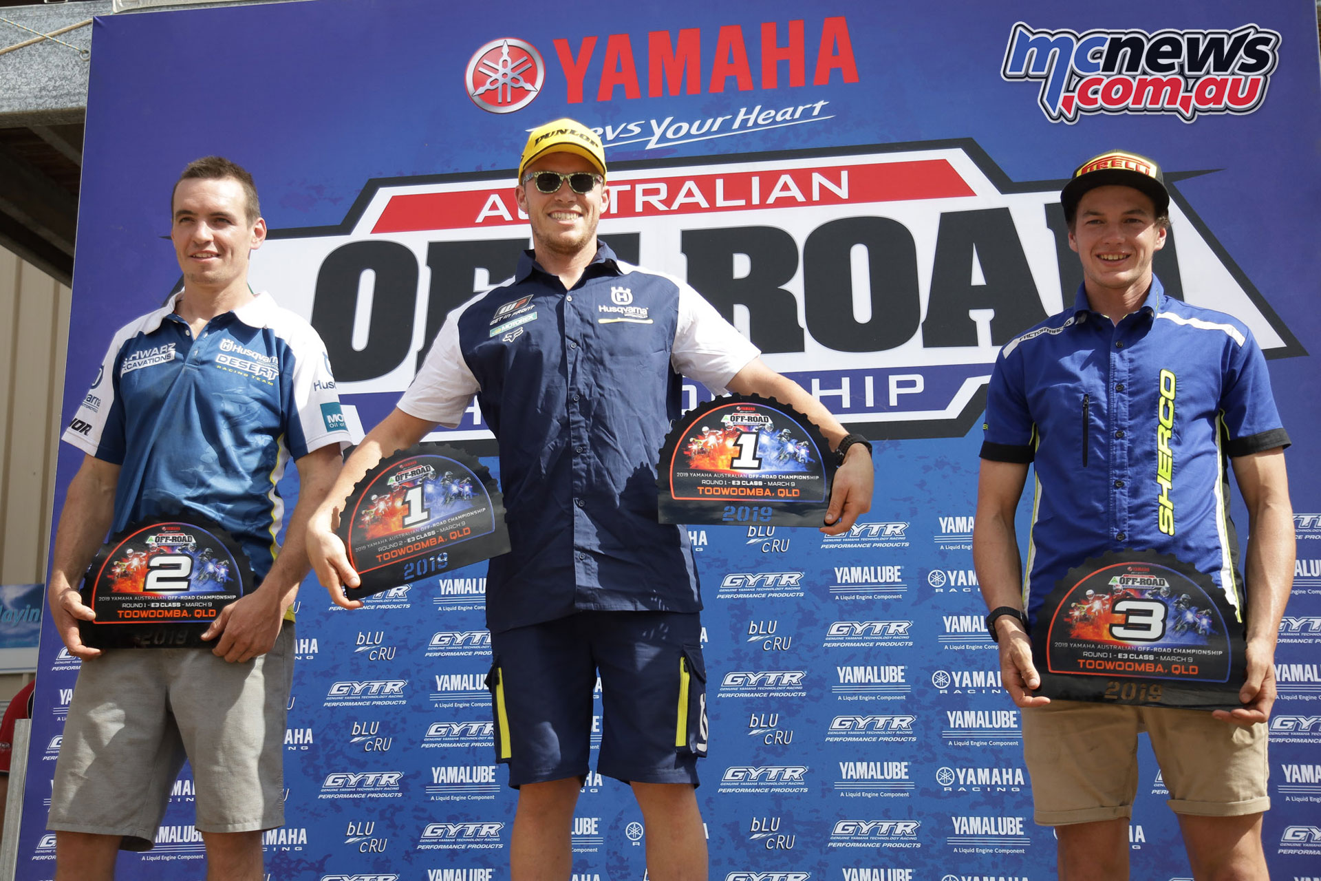 AORC Rnd Toowoomba Daniel Sanders Podium AORC Rnd Toowoomba Daniel Sanders Podium